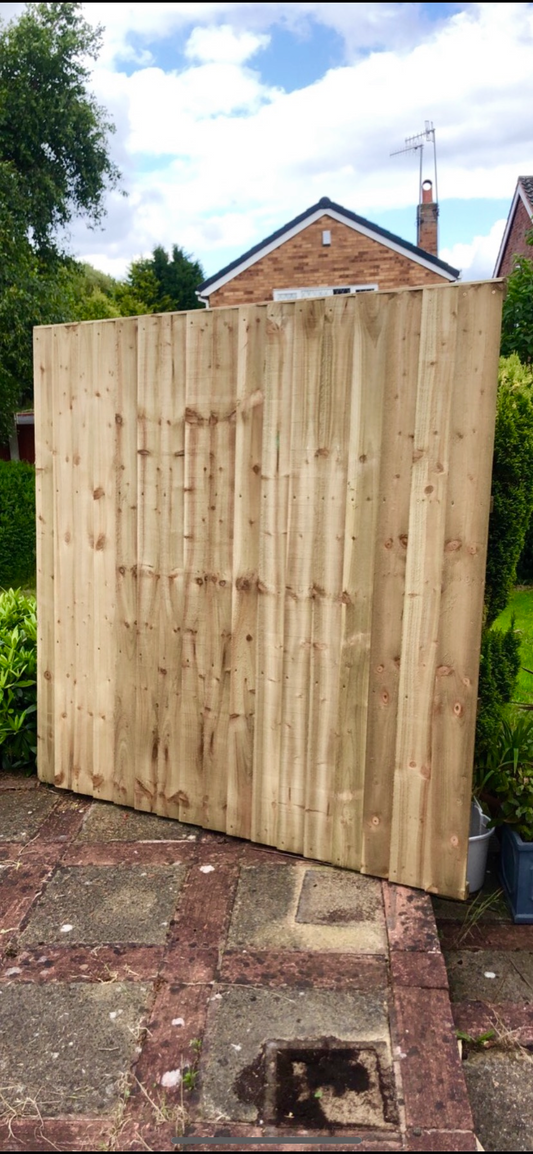 Pressure Treated Feather Edge Panels