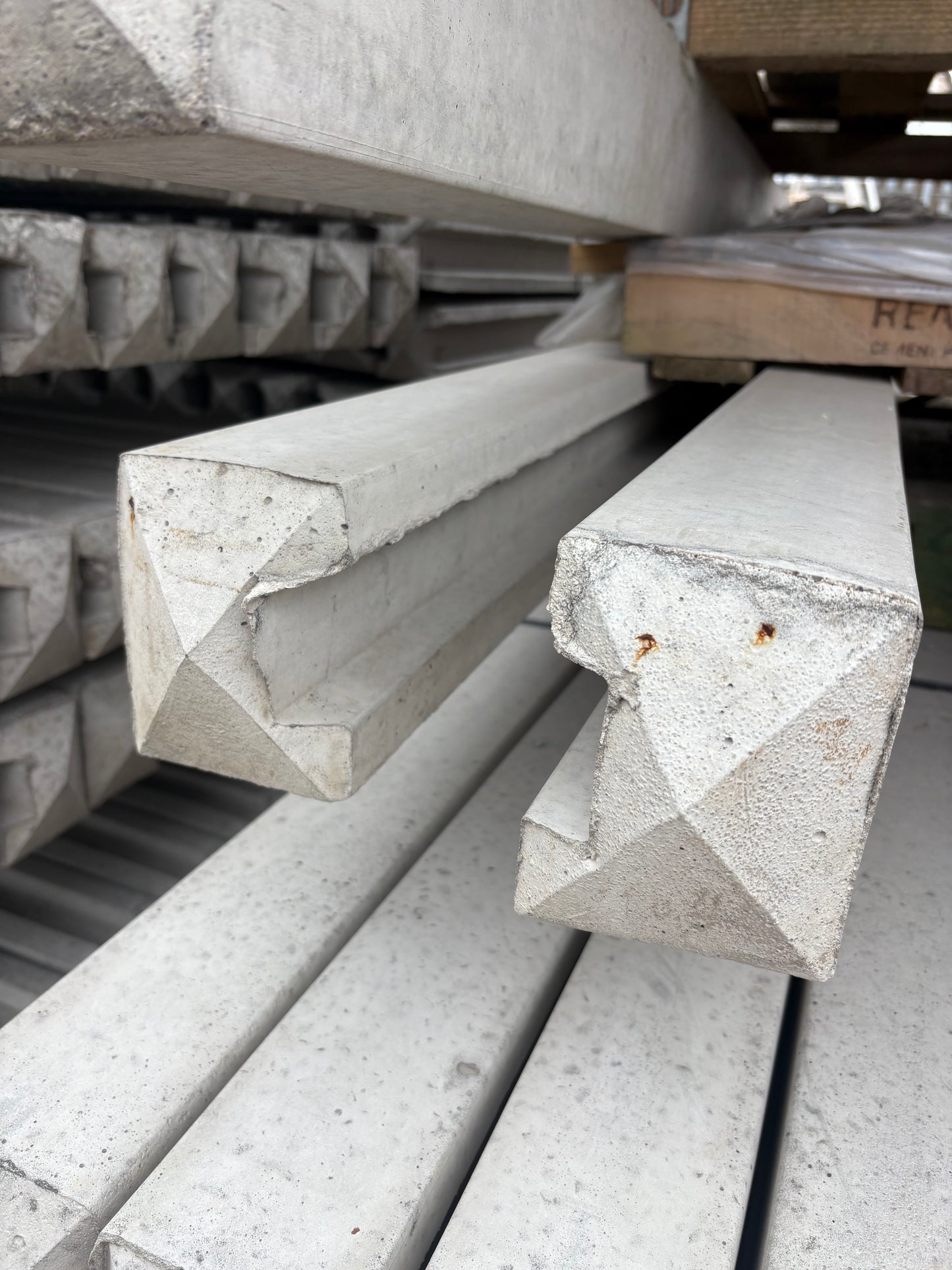 Concrete Slotted Posts