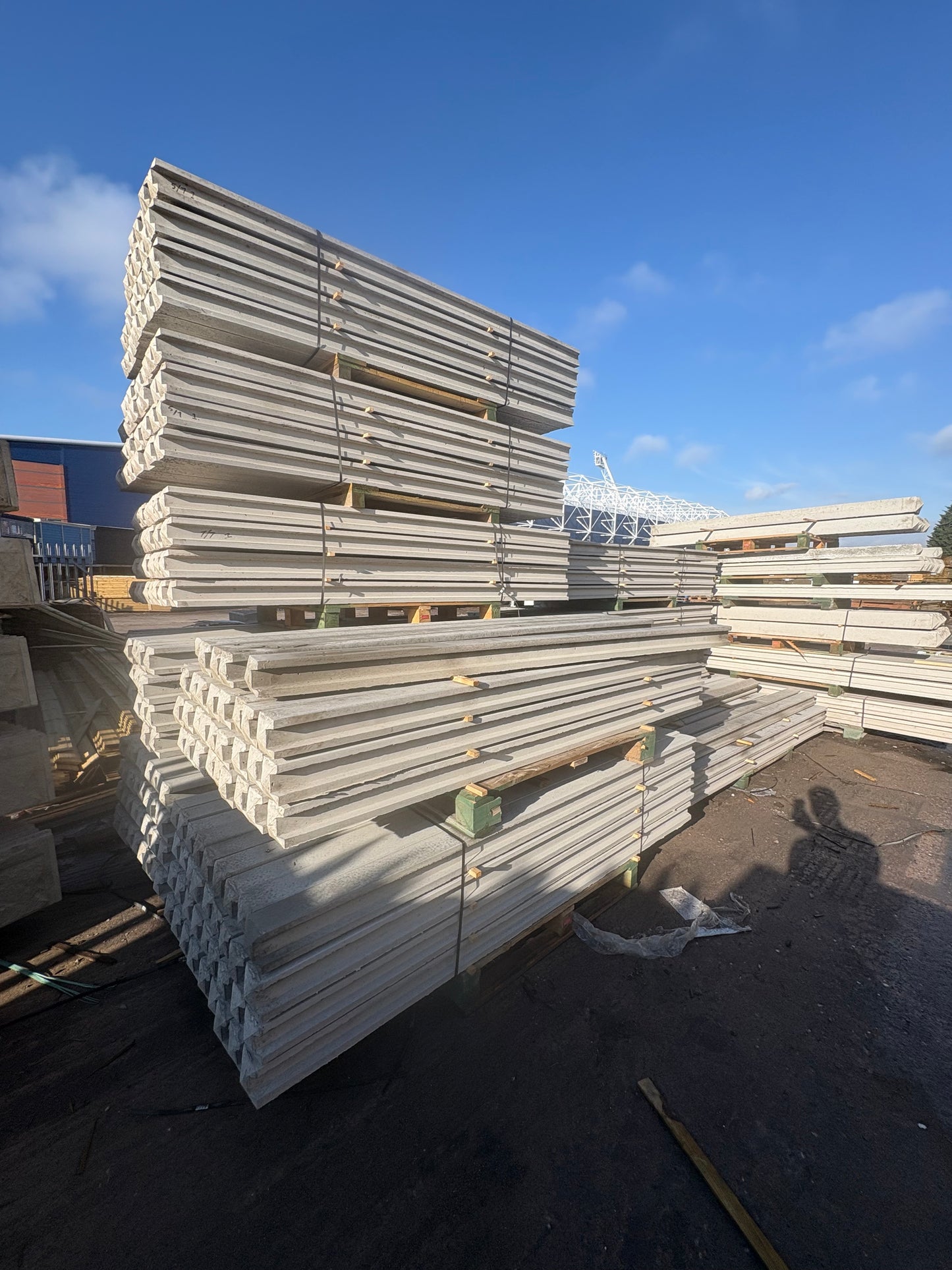 Concrete Slotted Posts