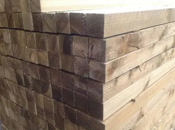 2.4m “8ft” Pressure Treated Timber Posts