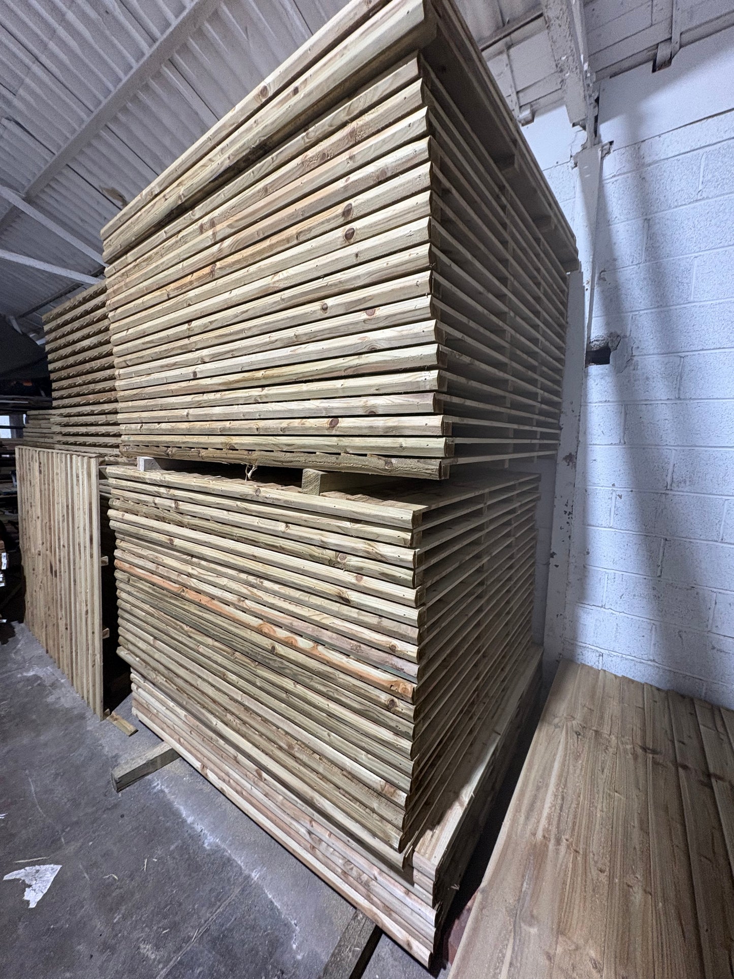 Pressure Treated Feather Edge Panels