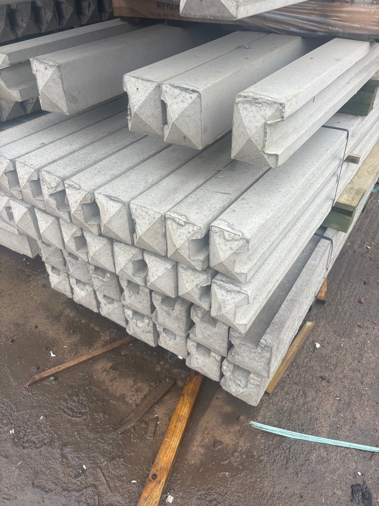 Concrete Slotted Posts